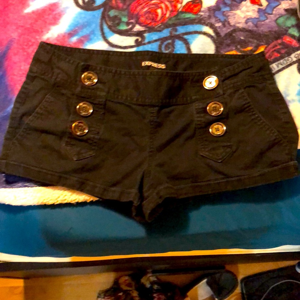 Black shorts